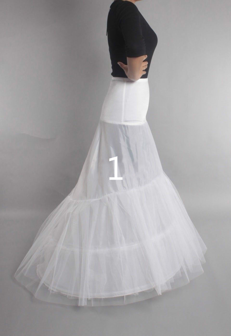 Petticoat, Crinoline, Hoop Skirt, Underskirt for Formal Dress, Wedding and Ball Gowns
