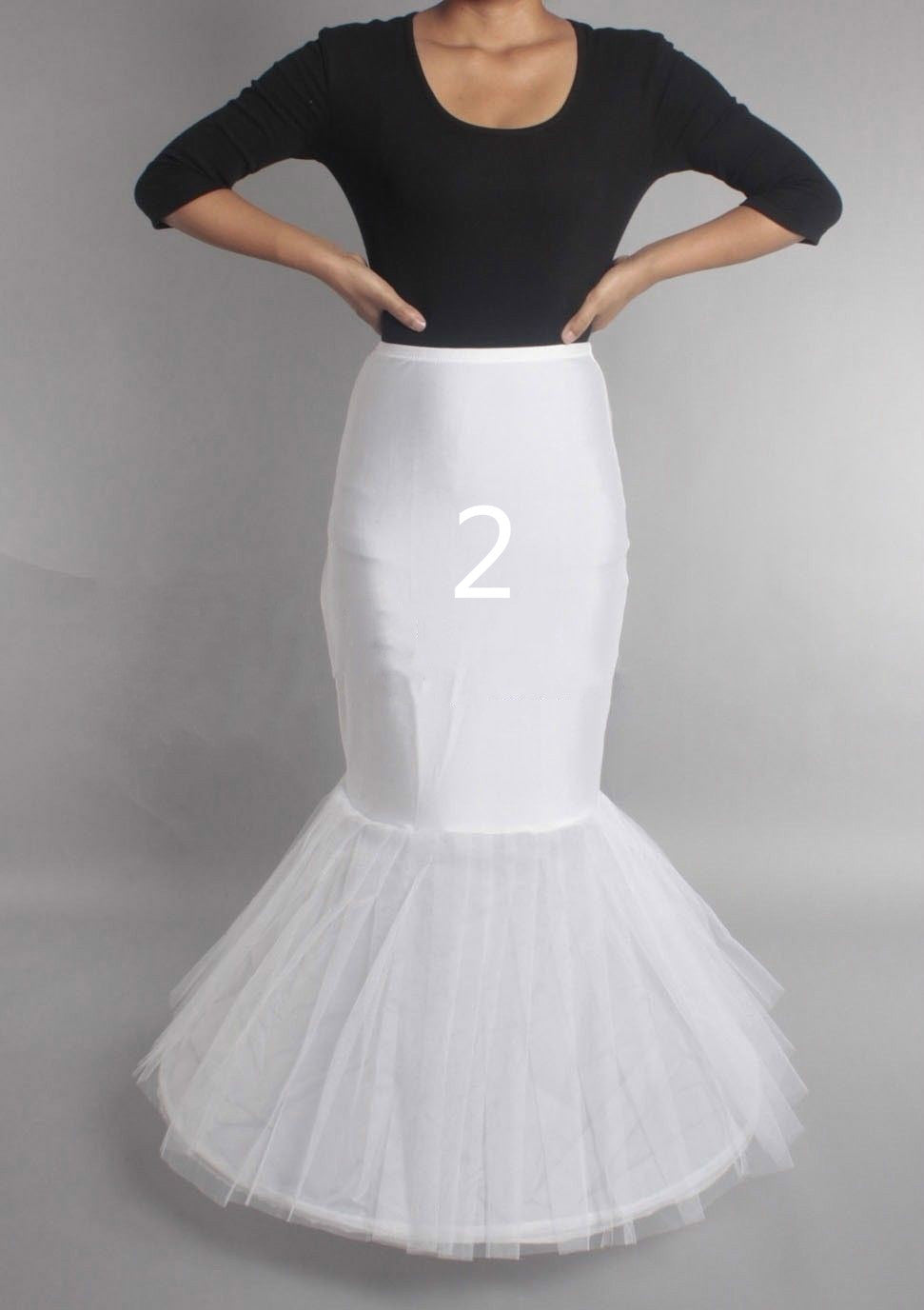 Petticoat, Crinoline, Hoop Skirt, Underskirt for Formal Dress, Wedding and Ball Gowns