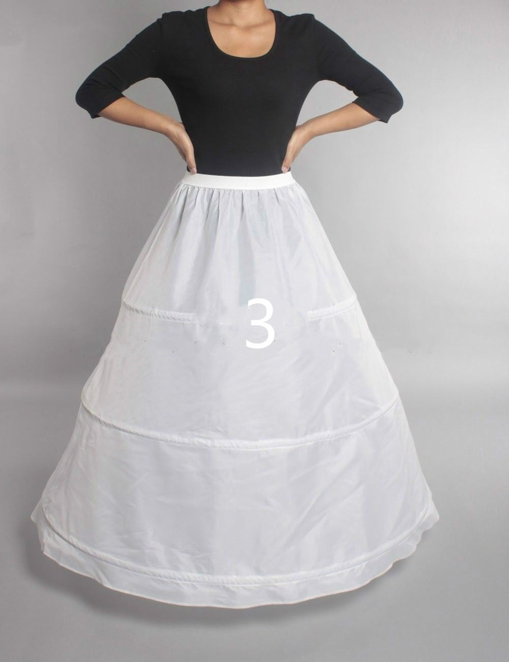 Petticoat, Crinoline, Hoop Skirt, Underskirt for Formal Dress, Wedding and Ball Gowns
