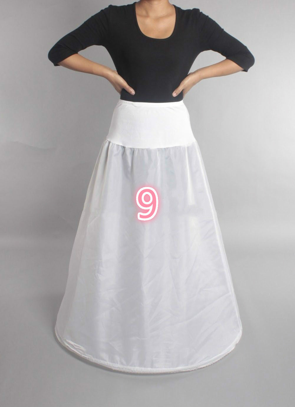 Petticoat, Crinoline, Hoop Skirt, Underskirt for Formal Dress, Wedding and Ball Gowns