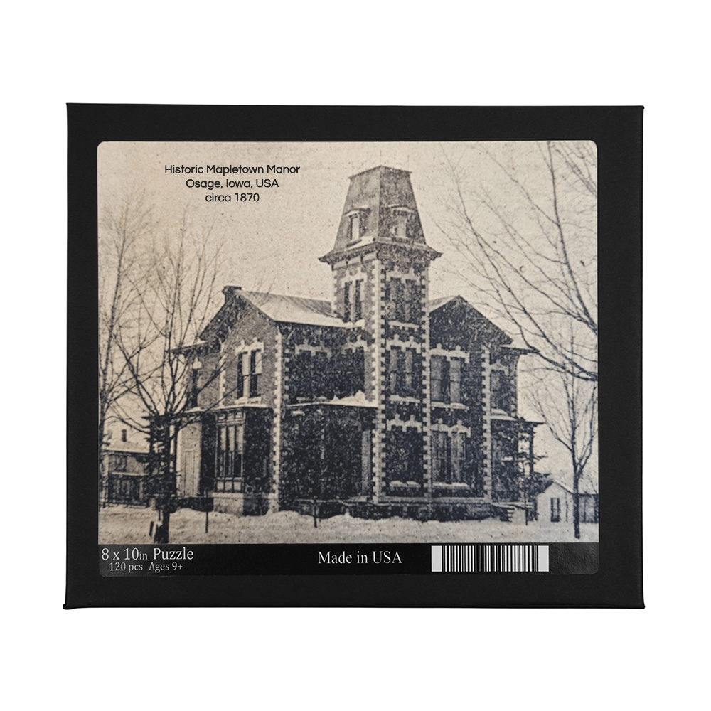 Historic Manor Puzzle (8x10, 120 pieces)