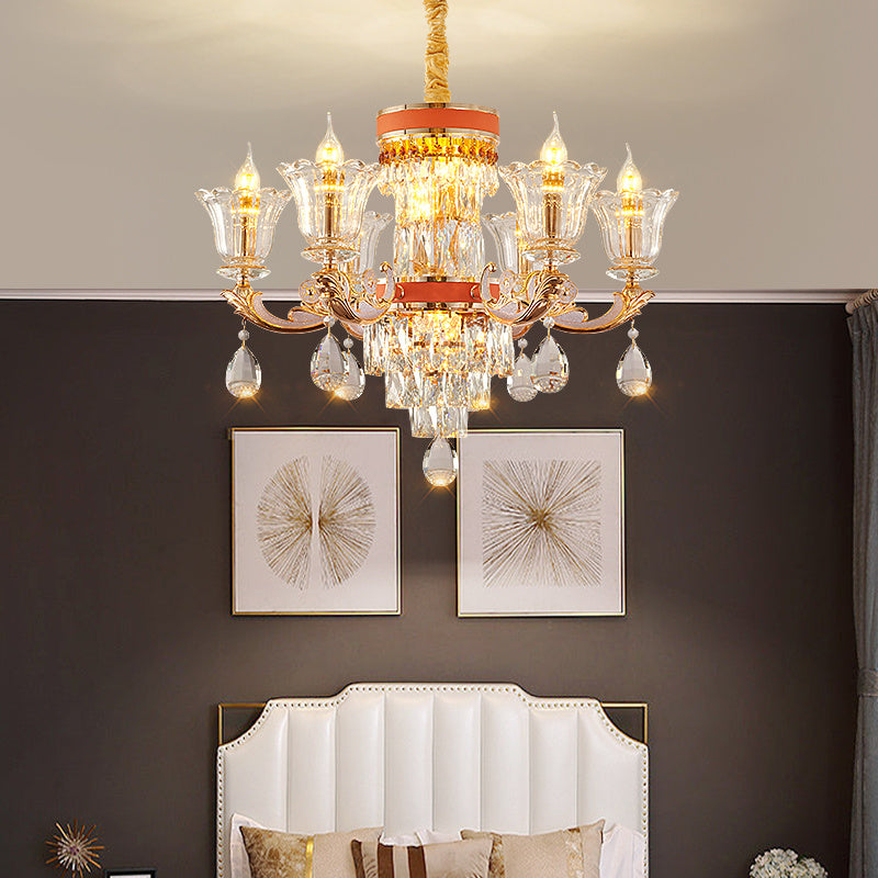 Luxury Villa Crystal Chandelier, Classic Victorian, European Style